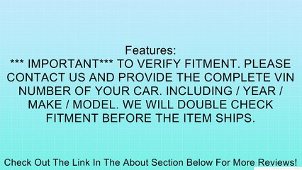 Mini Cooper Thermostat + Housing + Sensor + Seal Genuine OE 521 (VIN#REQUIRED) Review