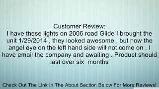 Mutazu 283900016 road glide LED head light assembly Review