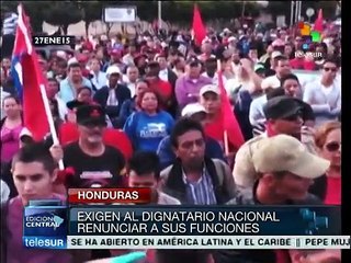 Hondureños reprueban gestión de Juan Orlando Hernández
