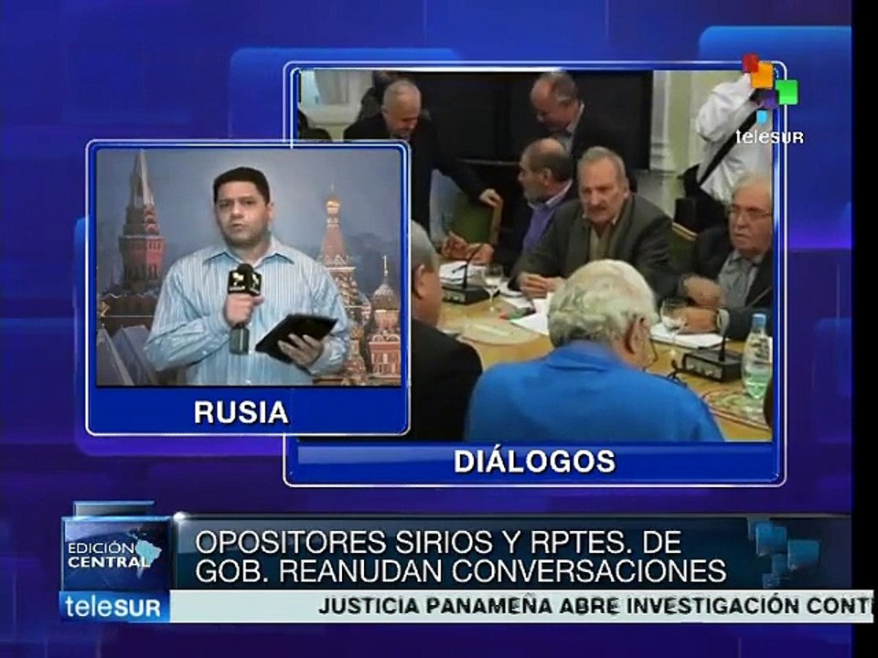 Oposición siria presenta propuesta al gobierno...
