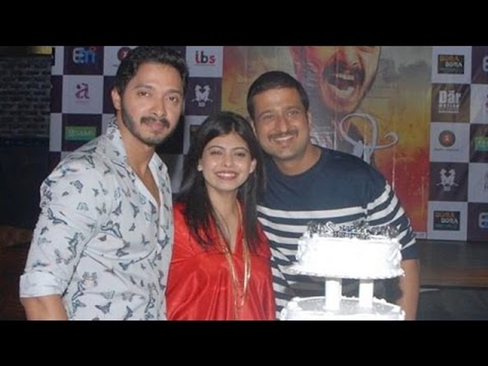 Shreyas Talpade and Jitendra Joshi Birthday Celebration with Film Baji