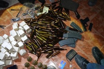 Şanlıurfa'da Evden Cephanelik Çıktı