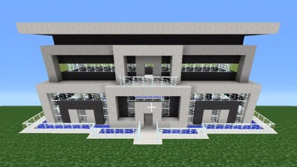 Minecraft Tutorial: How To Make A Quartz House - 10