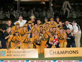 Final cricket worldcup 2007 Australia Vs sirilanka
