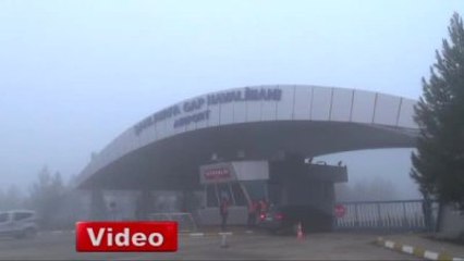 Şanlıurfa'da Yoğun Sis Nedeniyle Uçuşlar Ertelendi