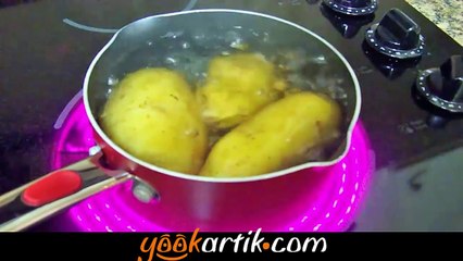 Patates soyma yöntemi