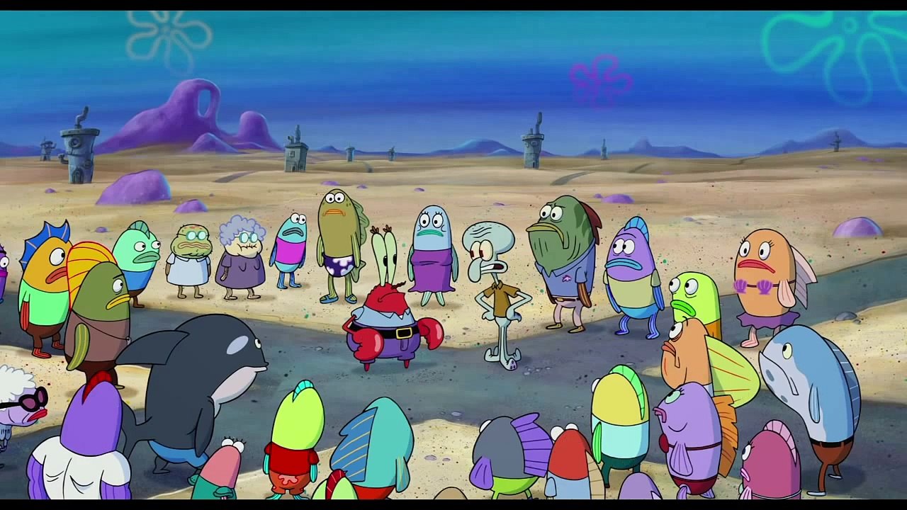 THE SPONGEBOB MOVIE- SPONGE OUT OF WATER 3D