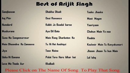 ---Best Of Arijit Singh I Arijit Singh Jukebox I Best 27 (Latest) (320kbps)
