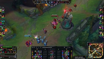 SKT T1 Faker - Katarina vs Lulu - MID Ranked Challenger Korea