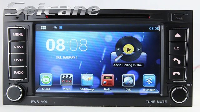 Volkswagen Transporter GPS, 2004-2014 Android 4.2 In Dash CD DVD Player with 3G WIFI Rearview OBD II