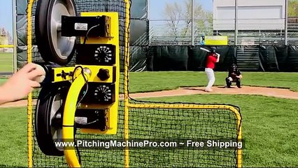 Spinball Wizard Baseball Softball Pitching Machine