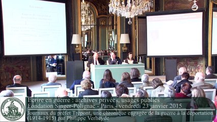 Journaux du préfet Trépont, une chronique engagée de la guerre à la déportation (1914-1915) par Philippe Verheyde