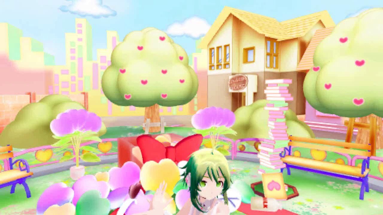 【MMD】 PONPONPON - Gumi