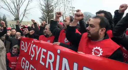 DEMİSAŞ Fabrikasında Grev Başladı site