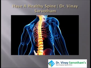 Dr Vinay Sarvotham Spine Specialist
