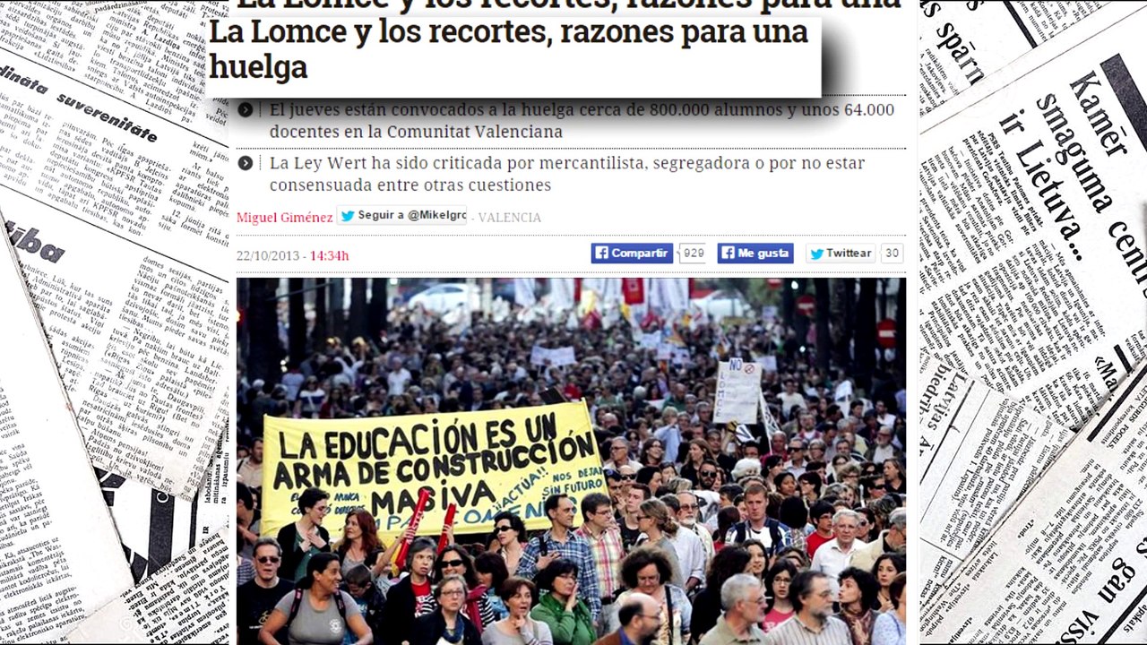La ley LOMCE