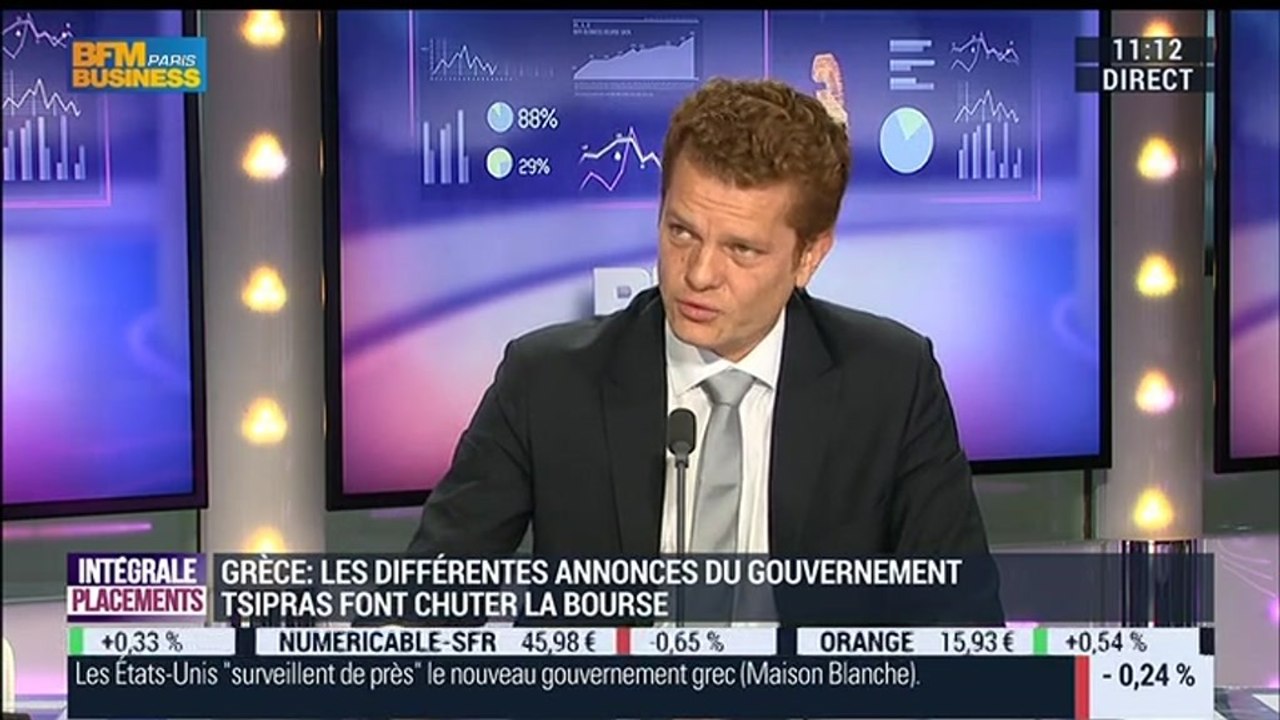 Eric Bertrand VS Jean-François Robin (1/2): La Grèce plombe les marchés financiers - 29/01