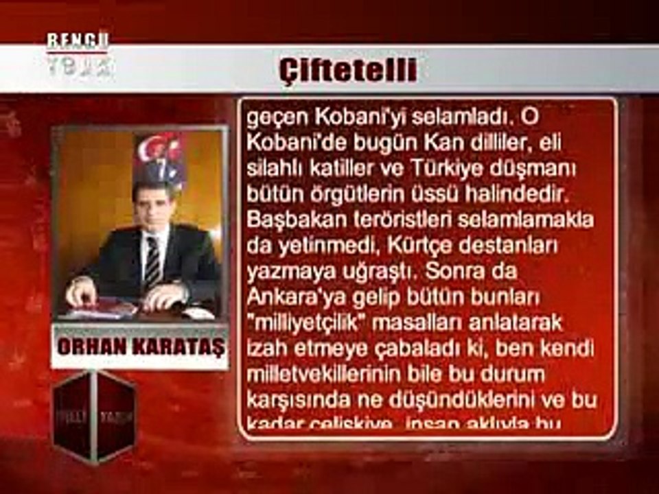 KÖŞELİ YAZILAR - ORHAN KARATAŞ 29.01.2015