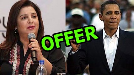 Farah Khan Offers OBAMA To Dance
