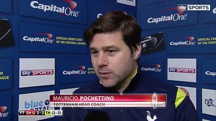 Sheffield United v Tottenham 2 - 2 - Mauricio Pochettino Interview - 28-01-2015