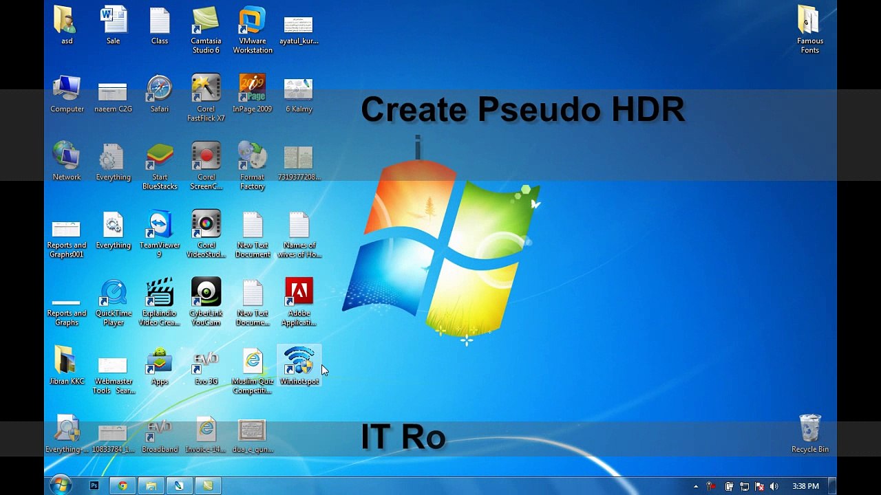 Create Pseudo HDR Effect in Photoshop - Tutorial