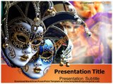 Mardi Gras PowerPoint Template - templates for powerpoint
