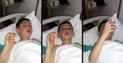 Yeni Sünnet Olan Çocuğun Komik Haykırışları