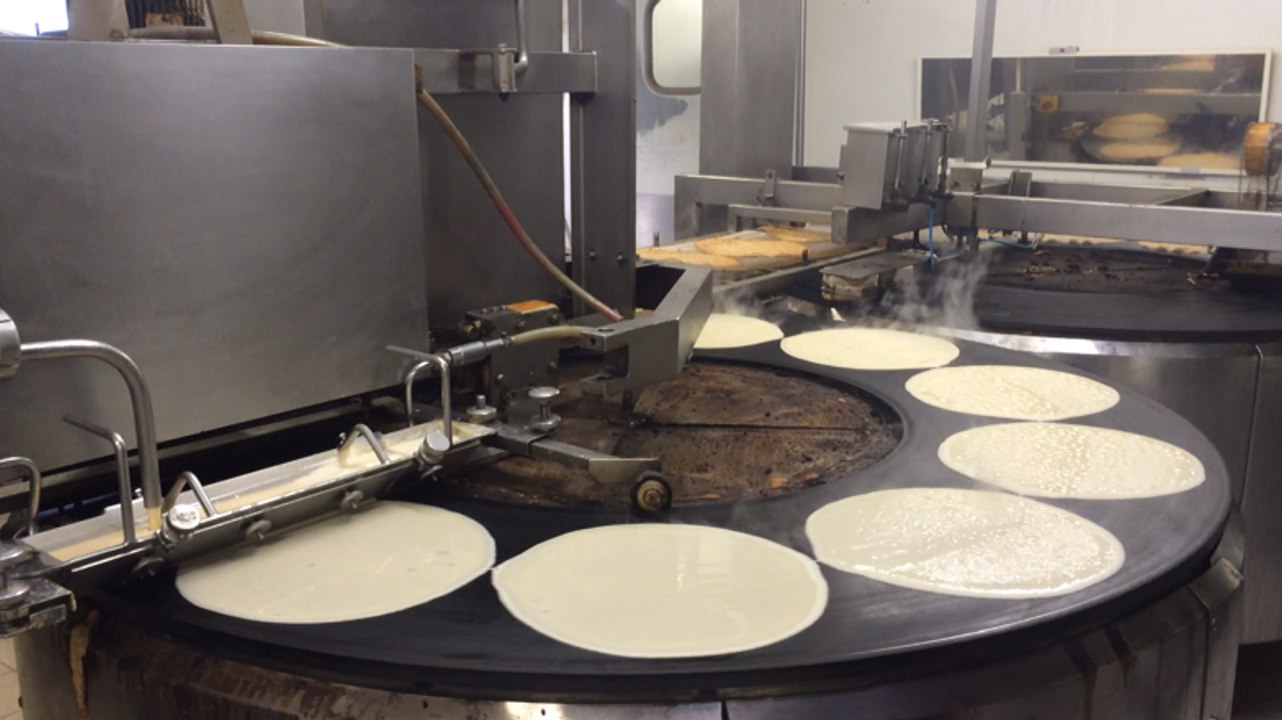 Fabrication des crêpes et galettes