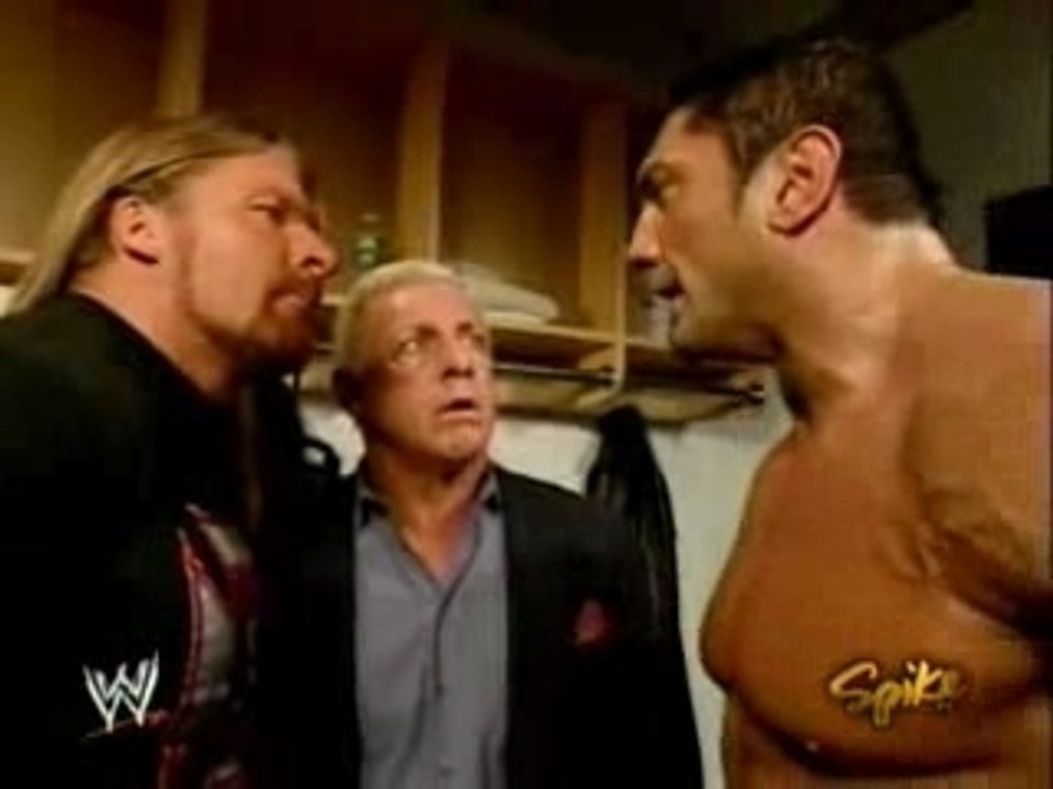 Batista triple h ric flair
