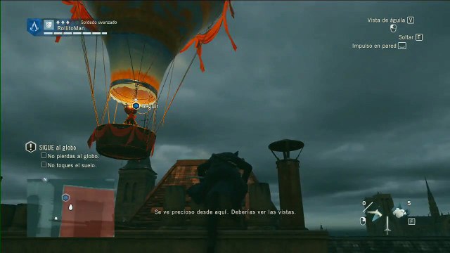 Assassins Creed Unity, gameplay parte 30, La huida, montando englobo y final feliz con la novia