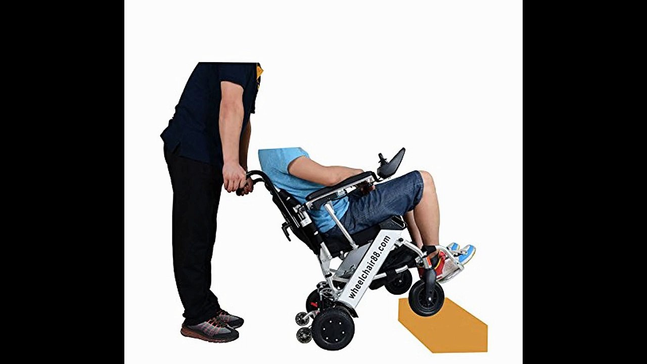 Original Foldawheel PW-999UL with Travel Bag + Easy-to-Detach Push Handles