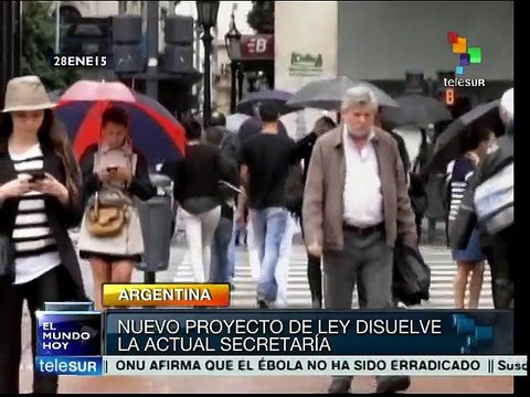 Argentina: Congreso debatirá creación de la AFI la próxima semana