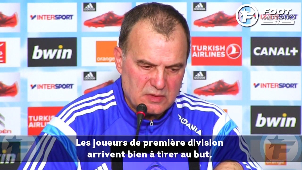 Marcelo Bielsa détaille les difficultés de l'OM