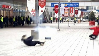 Exercices de lutte antiterroriste en plein cœur de Séoul