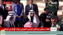 New Saudi King Salman left Obama For Evening Prayers