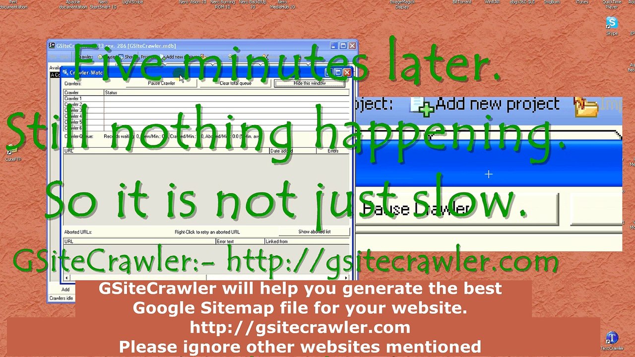 GSiteCrawler Sitemap Not Crawling Fix.