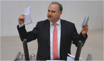 CHP’li Gök ’tapeli bloknotla’ kürsüye çıktı