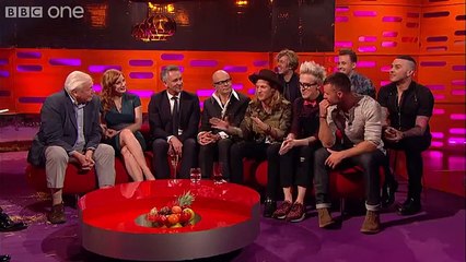 McBusted's Dougie moves near Sir David Attenborough - The Graham Norton Show  Series 16 Episode 15