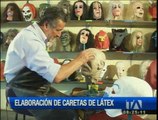 “Mi oficio es”: elaboración de caretas de látex