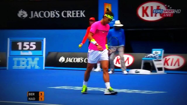 Tomas Berdych vs Rafael Nadal Highlights Australian Open 2015 (QF)