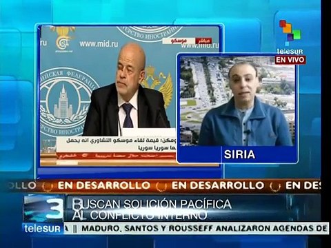 Siria: opositores coinciden en buscar soluciones políticas a conflicto