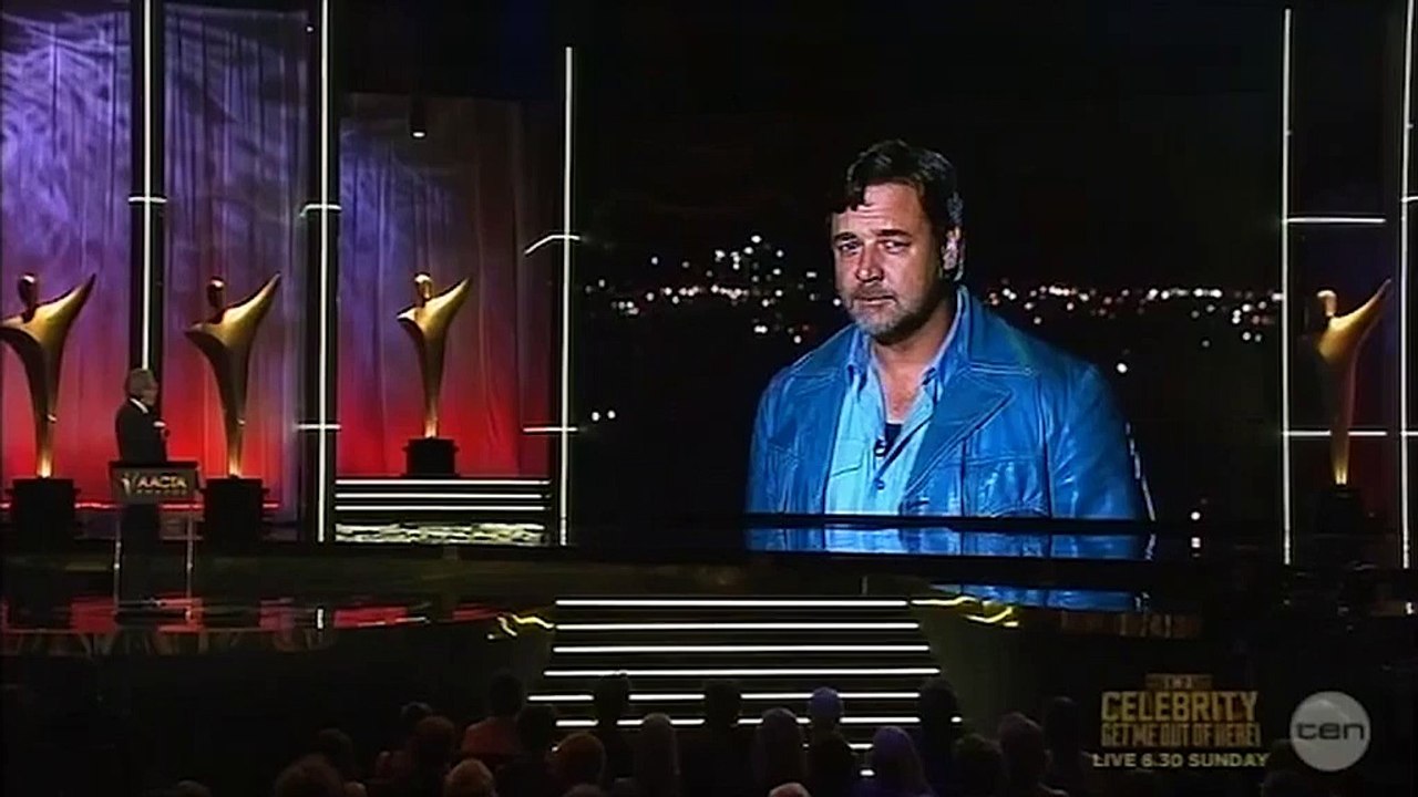 Russell Crowe et  Ryan Gosling aux "Aussie Oscars"
