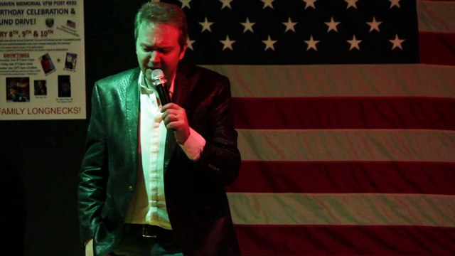 Colin Paul sings 'Pocketful Of Rainbows' Elvis Presley Memorial VFW 2015