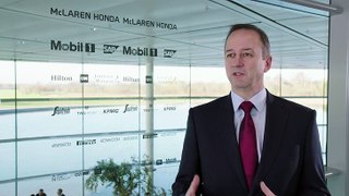 JONATHAN NEALE - Chief operating officer of McLaren Racing. McLaren-Honda MP4-30 Car Launch