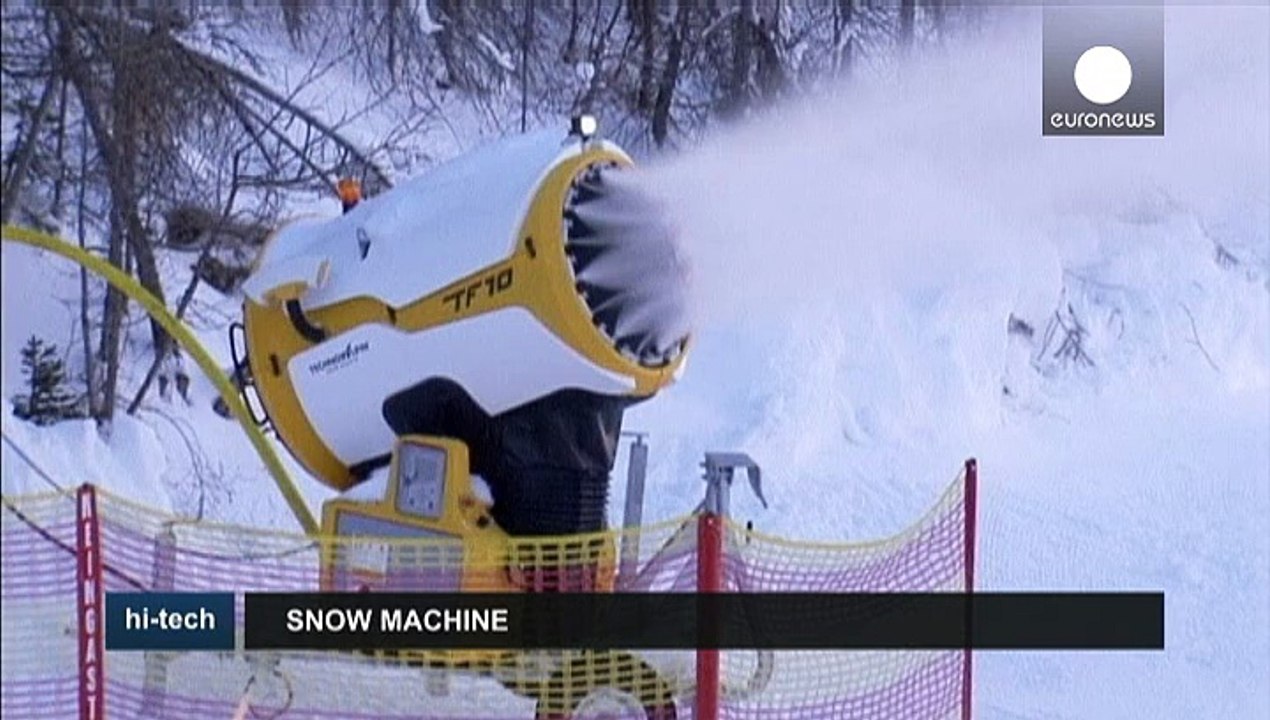 Meet the "green" snow cannon: Neve XN