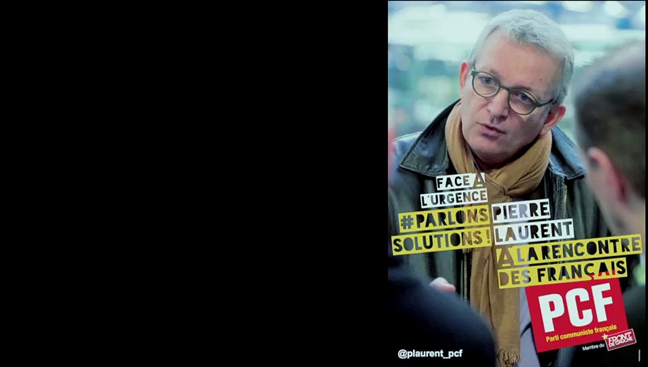 Pierre Laurent à Marseille - le 26 janvier 2015