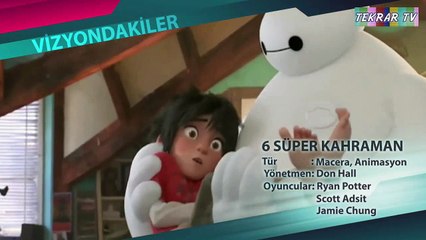6 Süper Kahraman Filmi Tanıtım