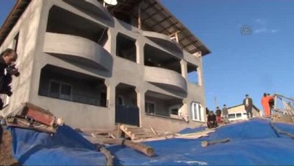 Muhtardan Heyelana İlginç Önlem