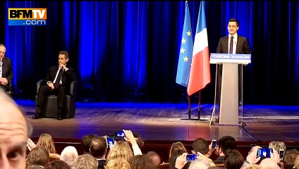 Meeting à Tourcoing fin de l'unité nationale,  Nicolas  Sarkozy cible l'exécutif [29.01.2015]