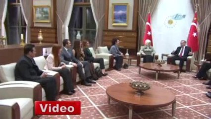 Cumhurbaşkanlığı Sarayı'nda Sürpriz Kabul